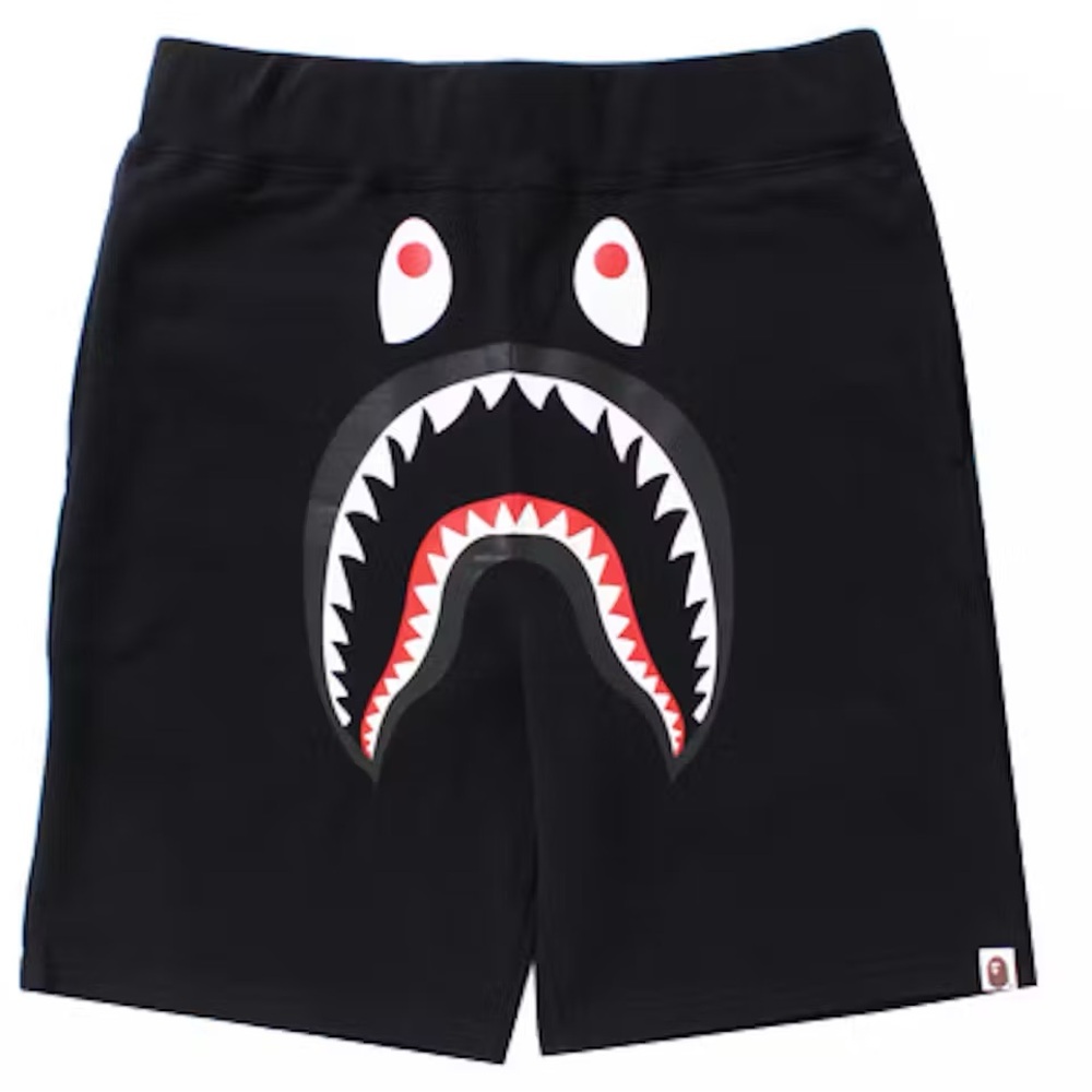 NWT BAPE SHARK SWEAT SHORT